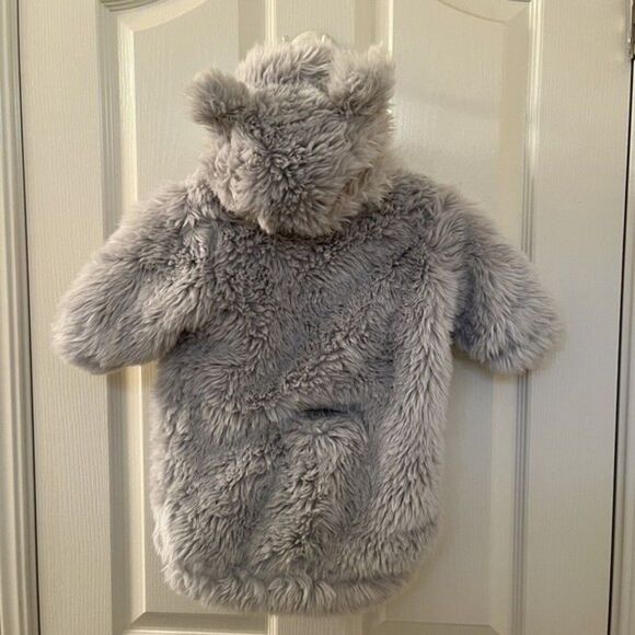 Baby & Child Restoration Hardware Luxe Faux Fur Baby Bunting Gray Fox 0-6 Months - Picture 9 of 12